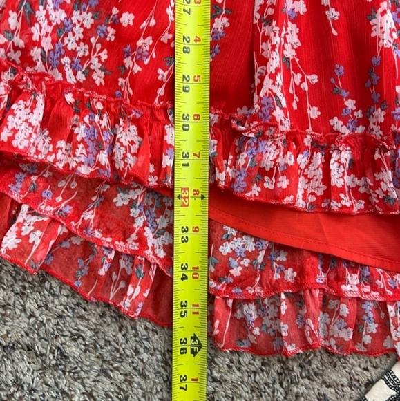 NWT Angel Biba floral mini dress - Picture 8 of 12